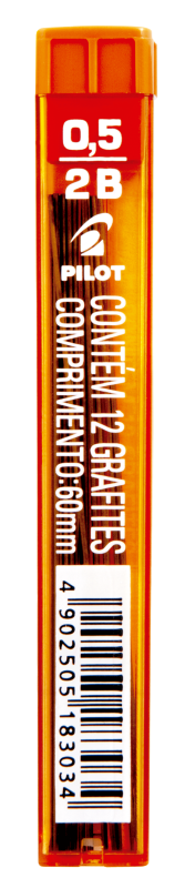 GRAFITE 0.5MM 2B PILOT C/12 >